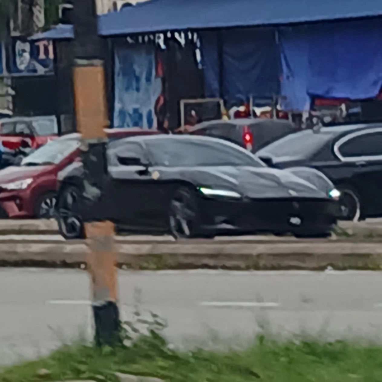 Ferrari Roma spotted in Kajang, Malaysia