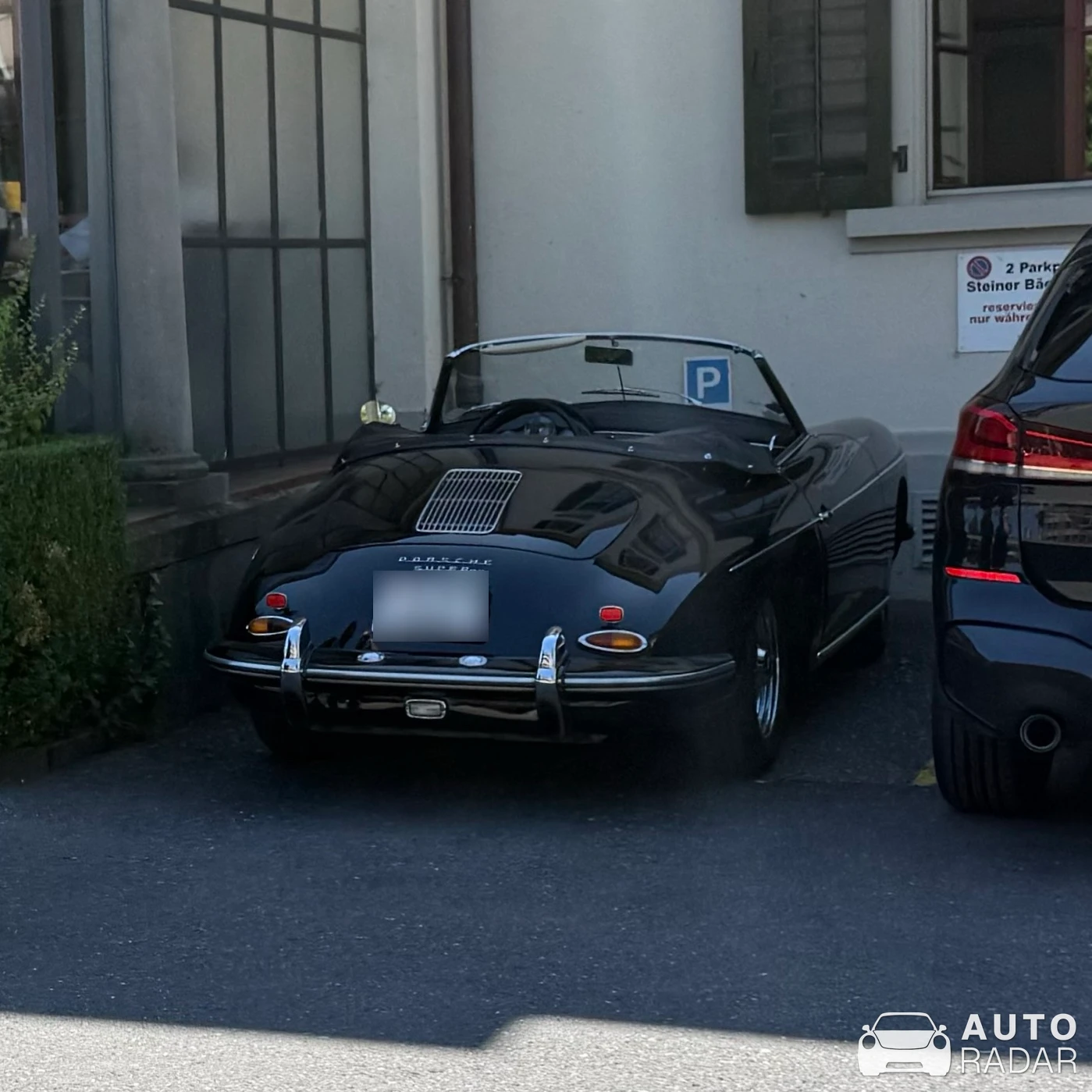 Porsche 356 1600 Super 90 spotted in Rapperswil SG
