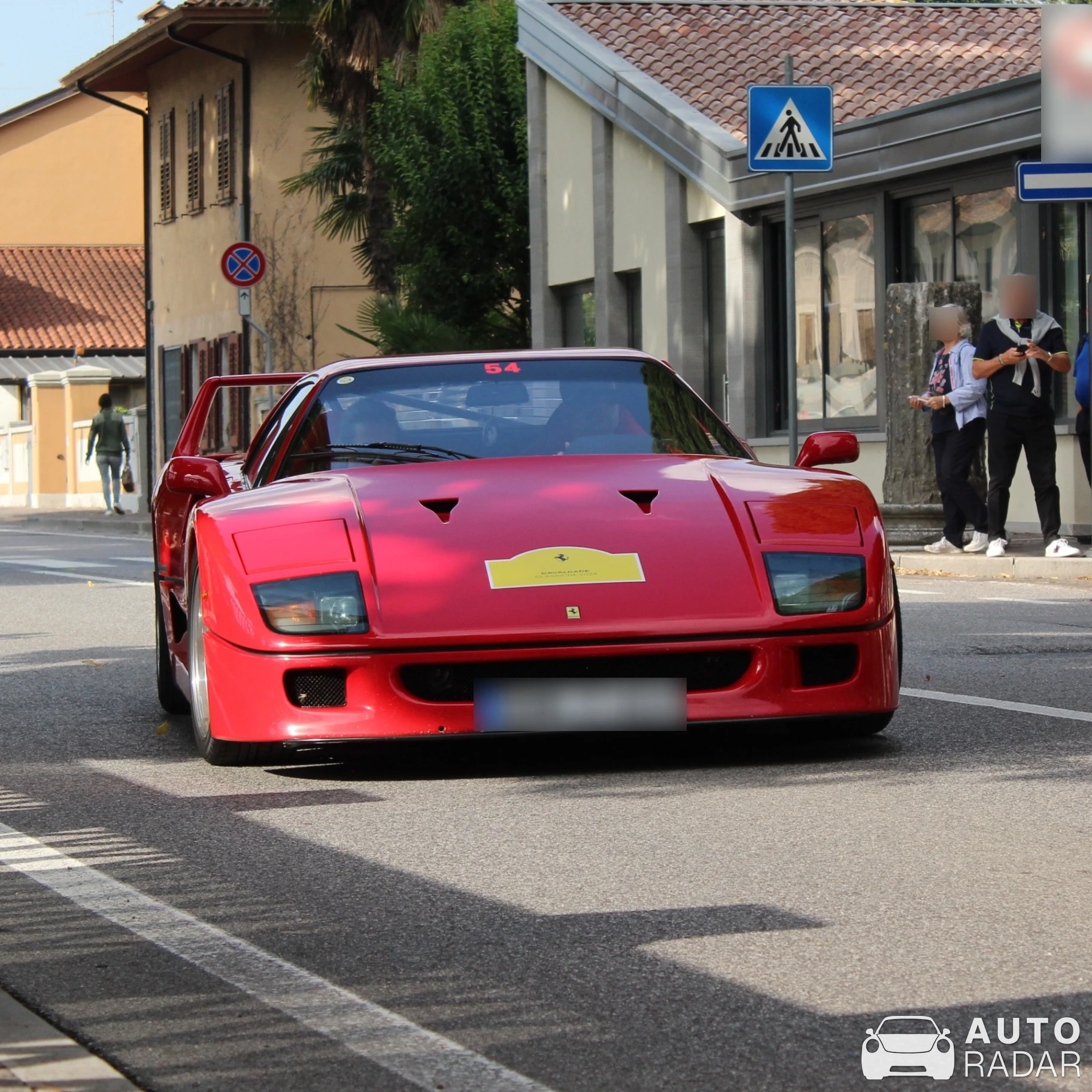 Ferrari F40 spotted in Aquileia, Italia