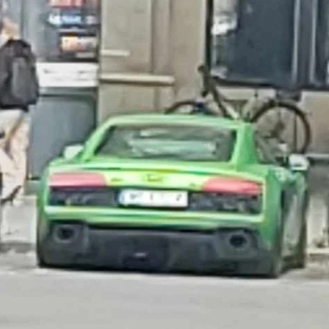 Audi  R8 spotted in Warszawa, Polska