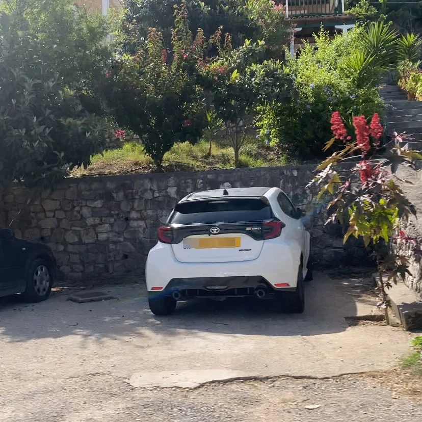 Toyota Yaris gr spotted in Agios Nikitas, Grecia
