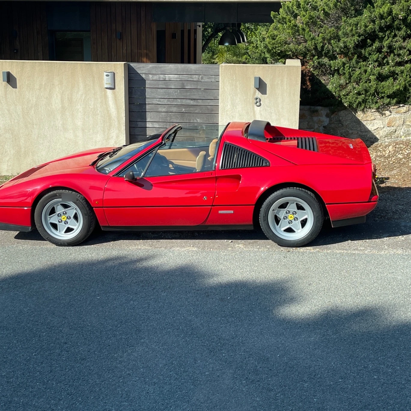 Ferrari 328 GTS spotted in Cogolin, France