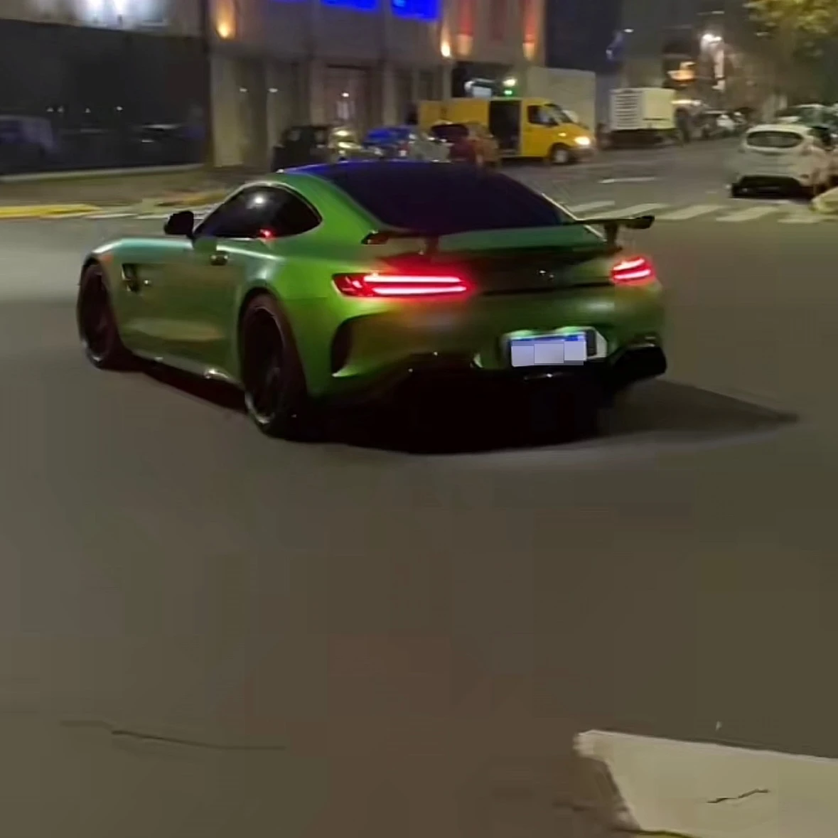 Mercedes-AMG GT R C190 spotted in Buenos Aires, Argentina