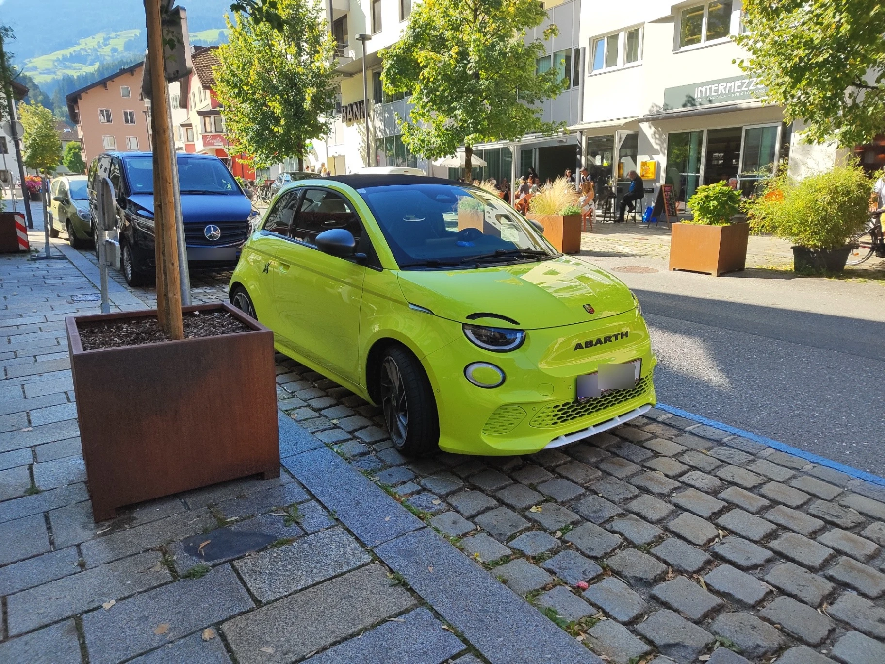 Fiat Abarth 500 spotted in Ваттенс, Австрия