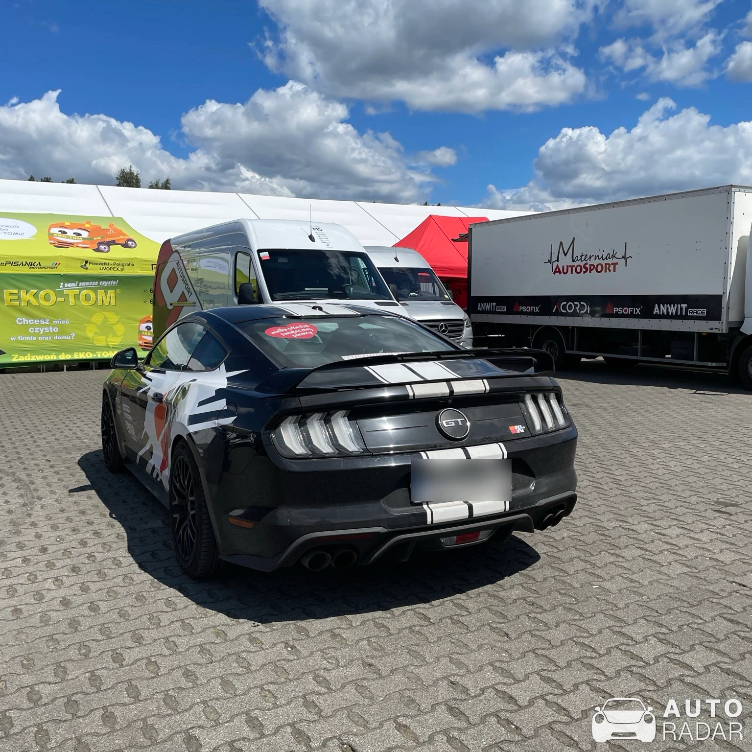 Ford Mustang GT S550 spotted in Poznań