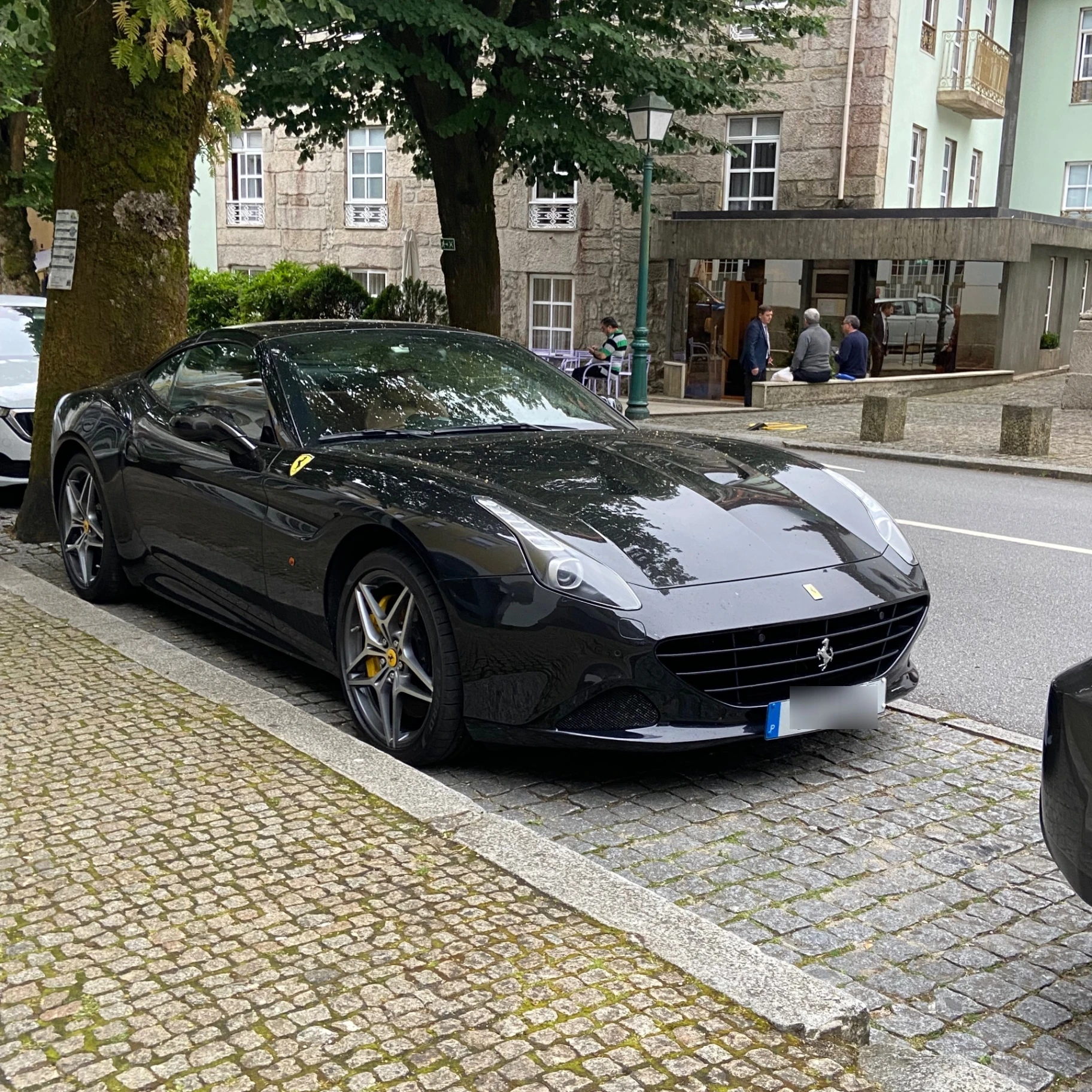 Ferrari California T spotted in Gerês, Portugal