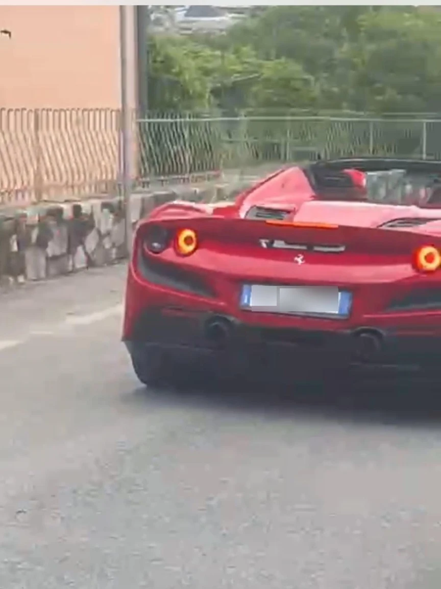 Ferrari F8 Tributo spotted in Gemona del Friuli, Italia