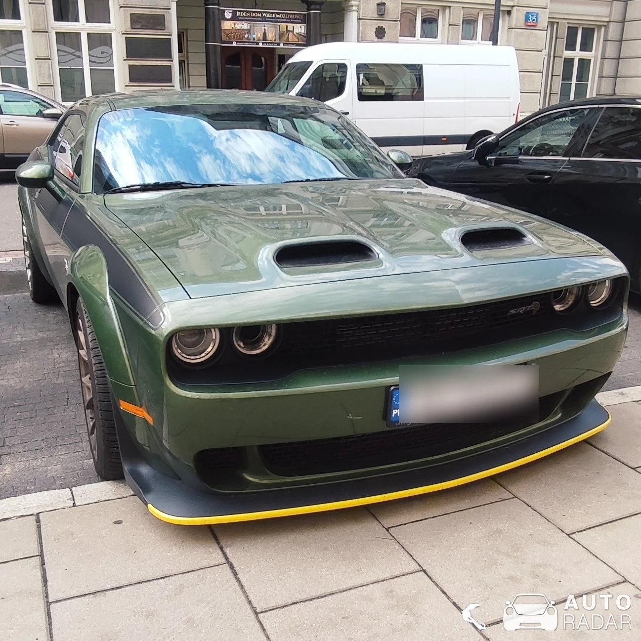 Dodge Challenger spotted in Warszawa, Poland