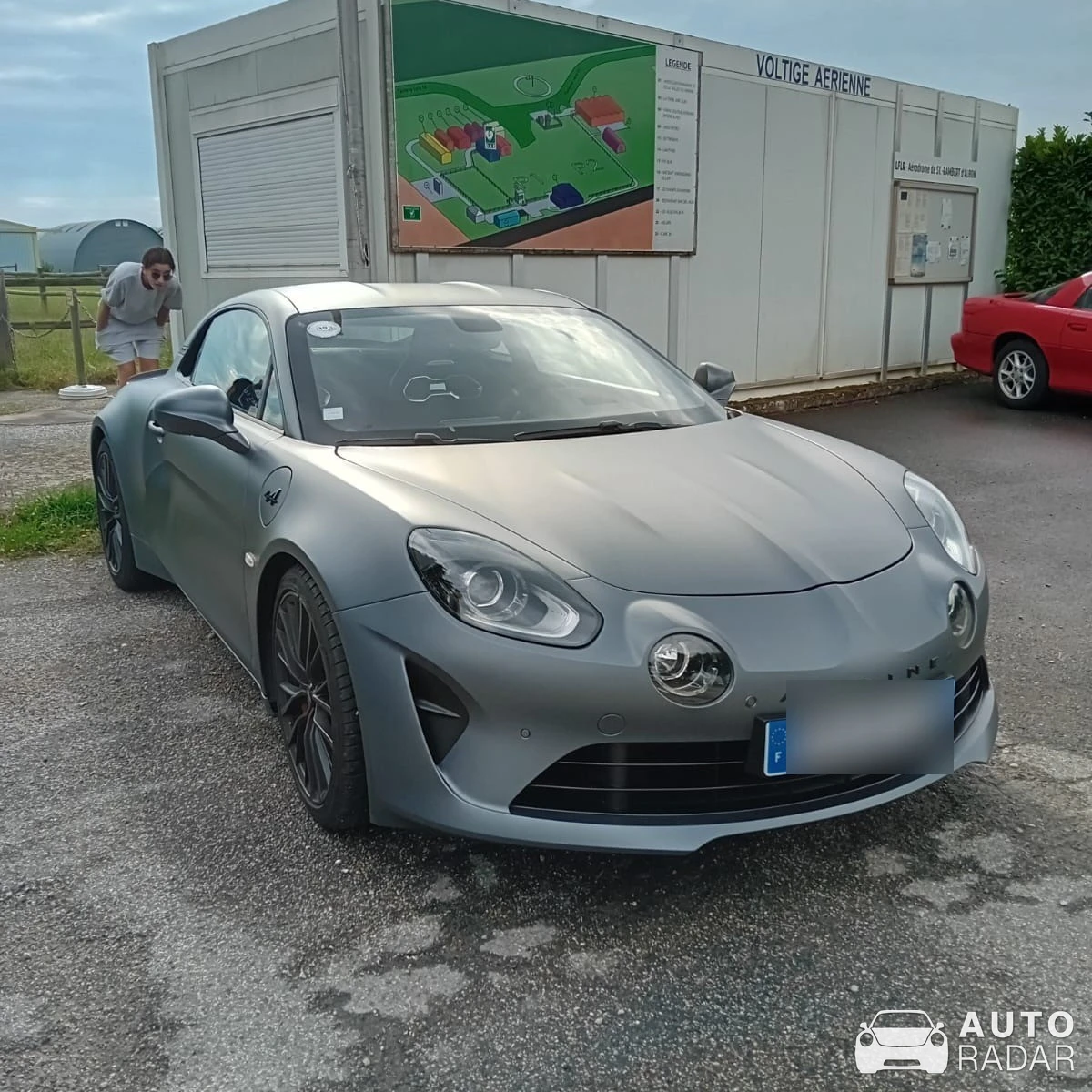 Alpine A110 S 2022 spotted in Albon, France