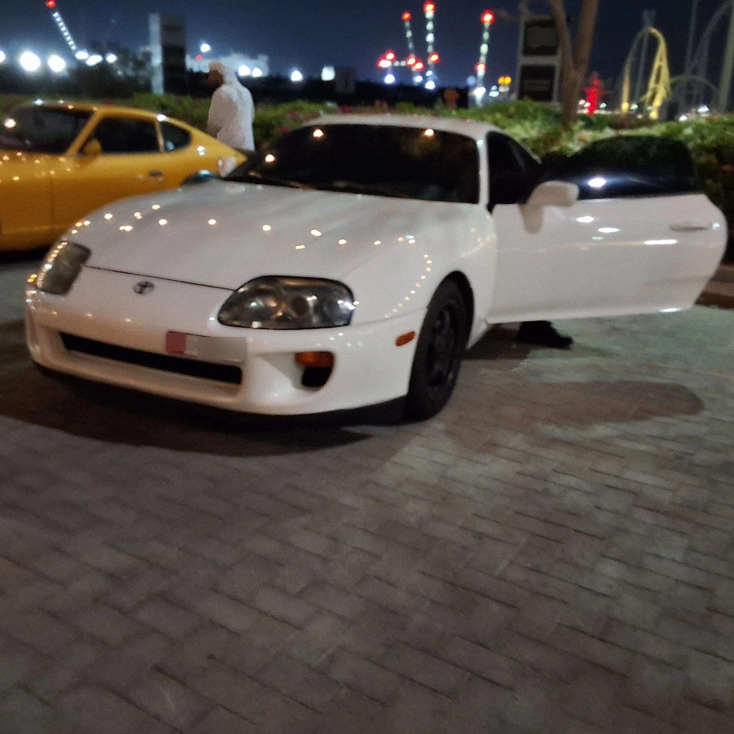 Toyota  Supra MK4 spotted in Abu Dhabi, United Arab Emirates