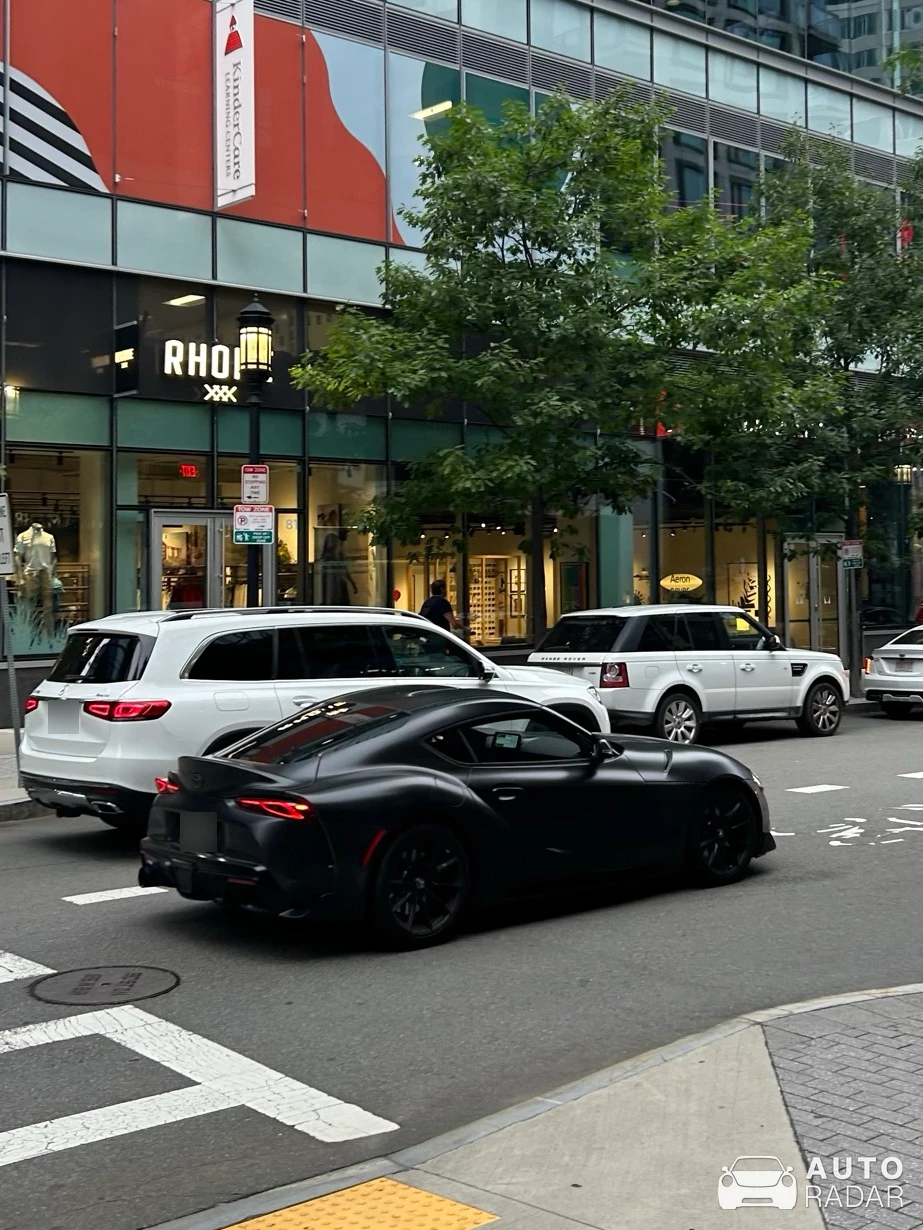 Toyota GR Supra A90 spotted in Norwell