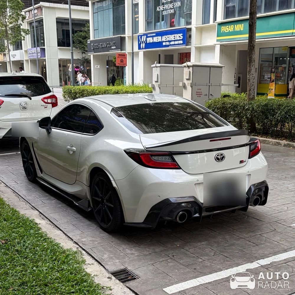 Toyota GR86 spotted in Kuala Lumpur