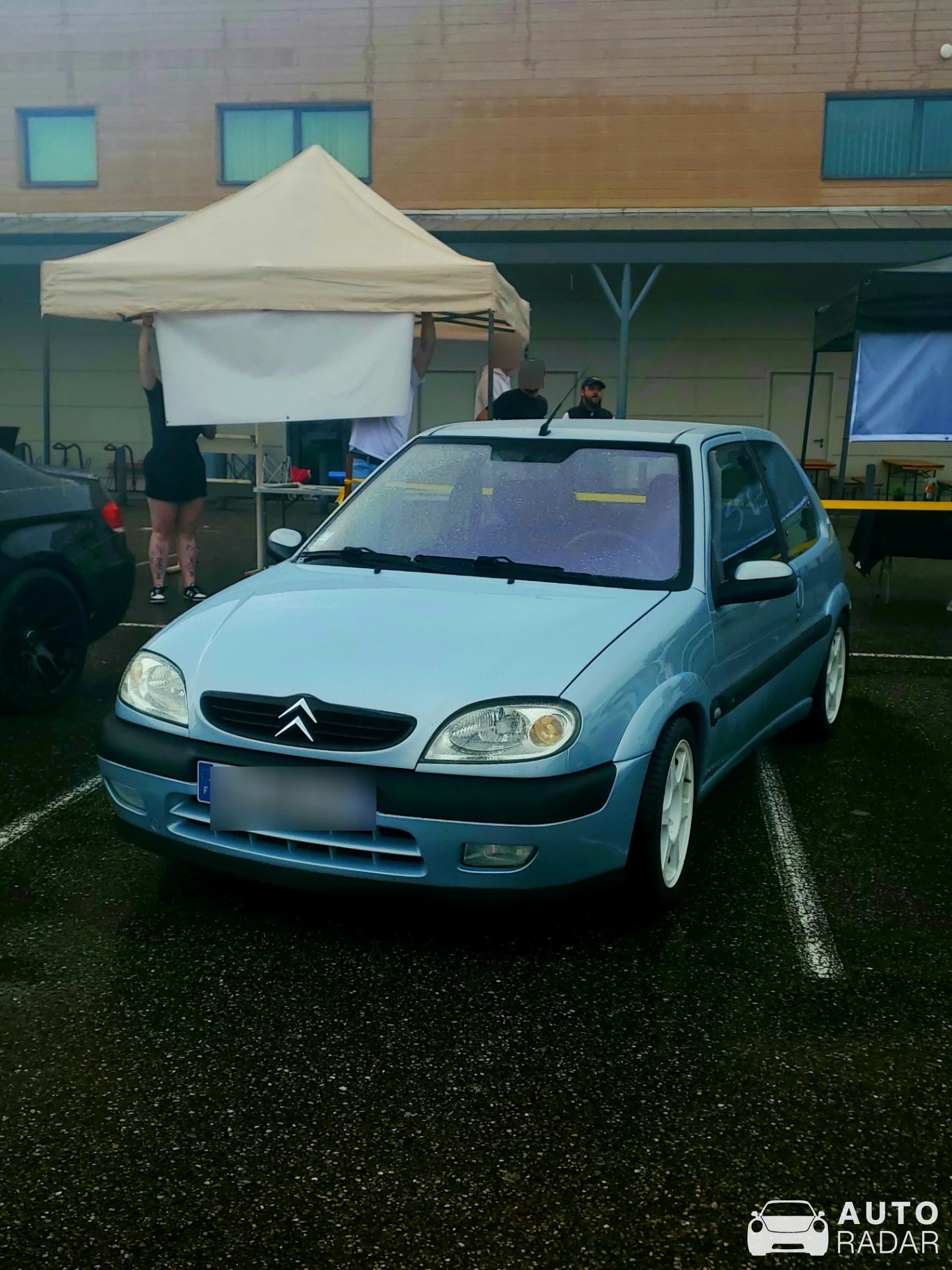 Citroën Saxo VTS spotted in Neuve-Église, France