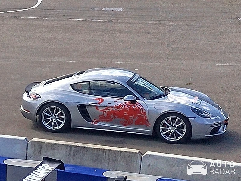 Porsche 718 Cayman spotted in Spielberg