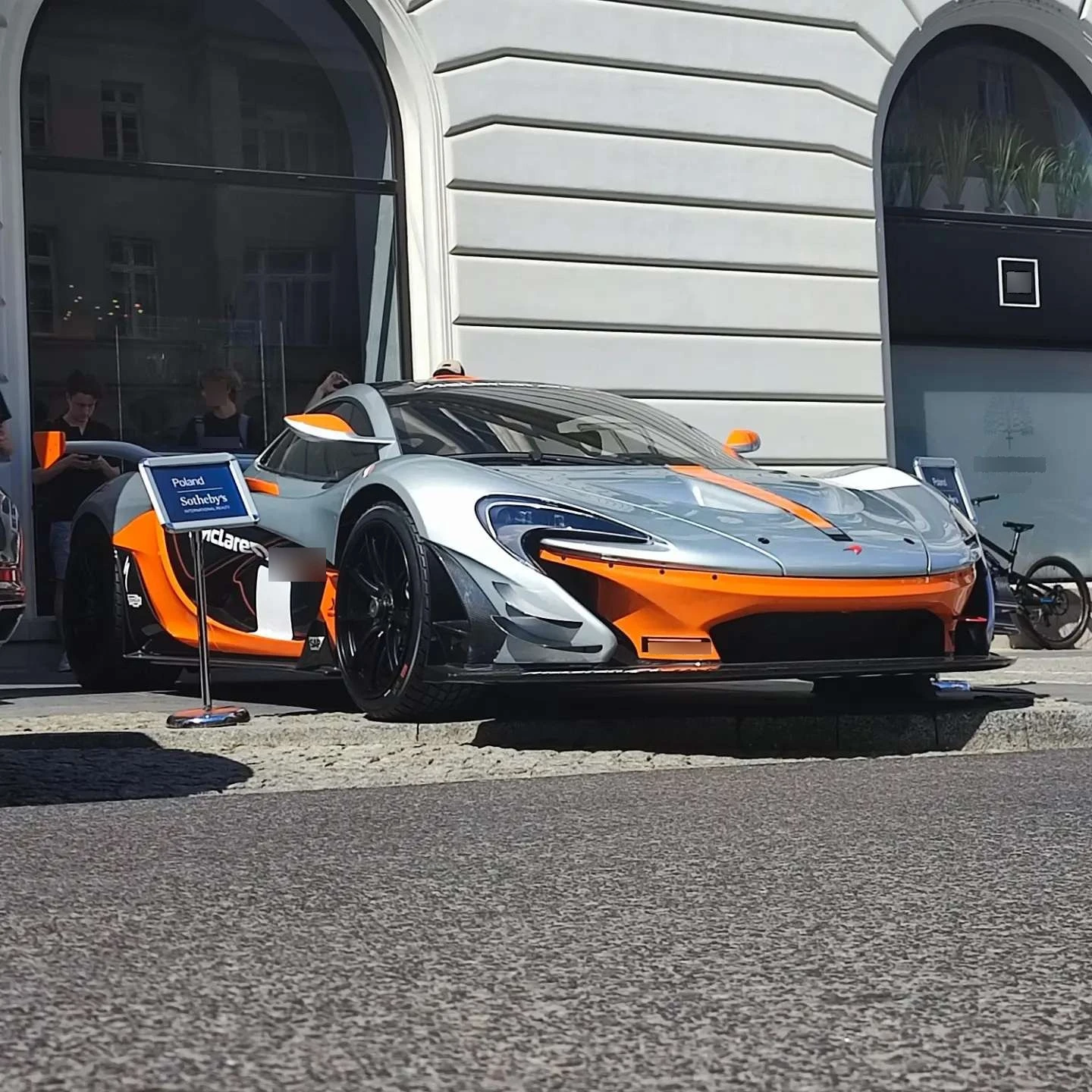 McLaren P1 GTR spotted in Warszawa, Polska