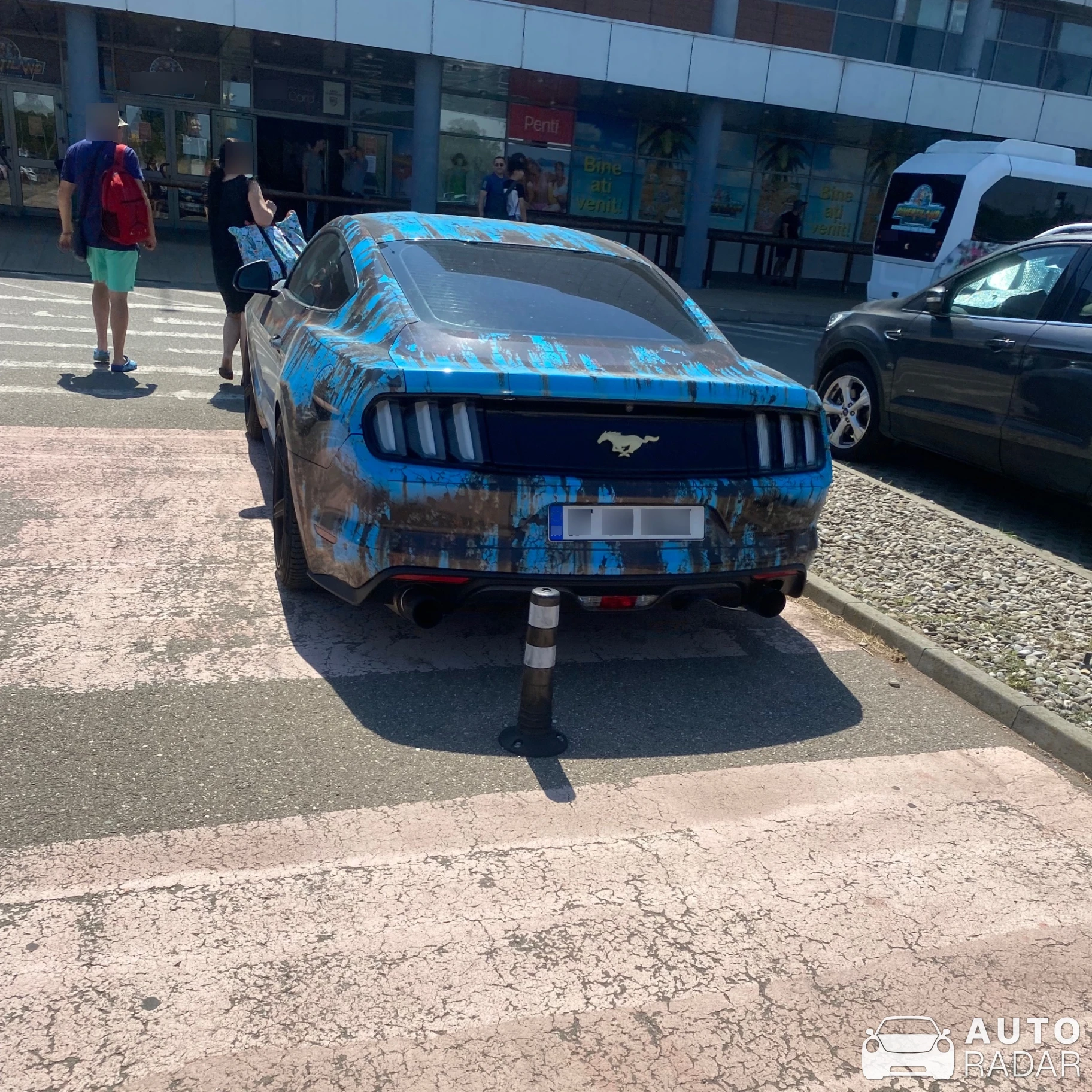 Ford Mustang 2.3 Ecoboost spotted in Chiajna, Romania