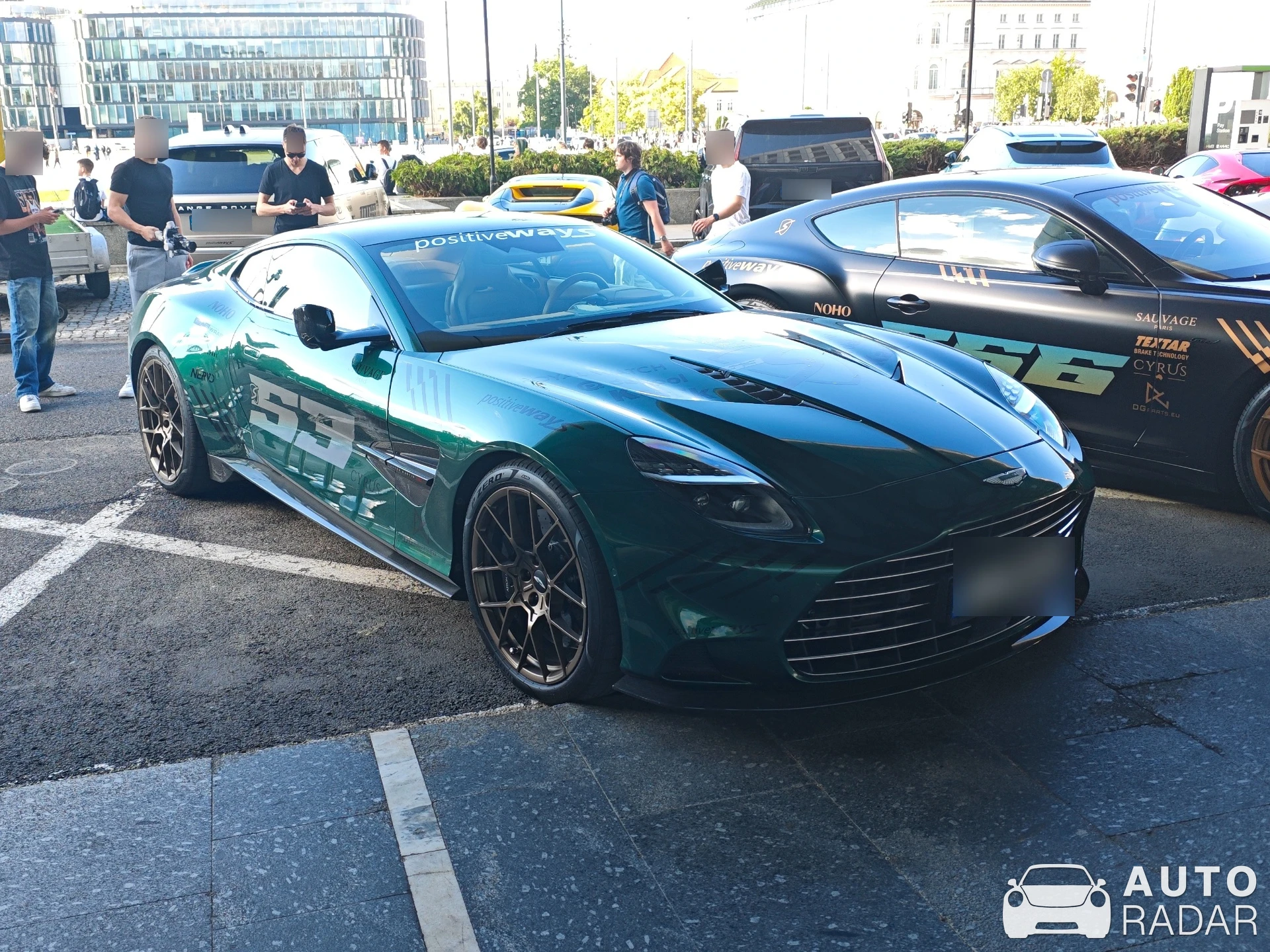 Aston Martin Vanquish 2025 spotted in Warszawa