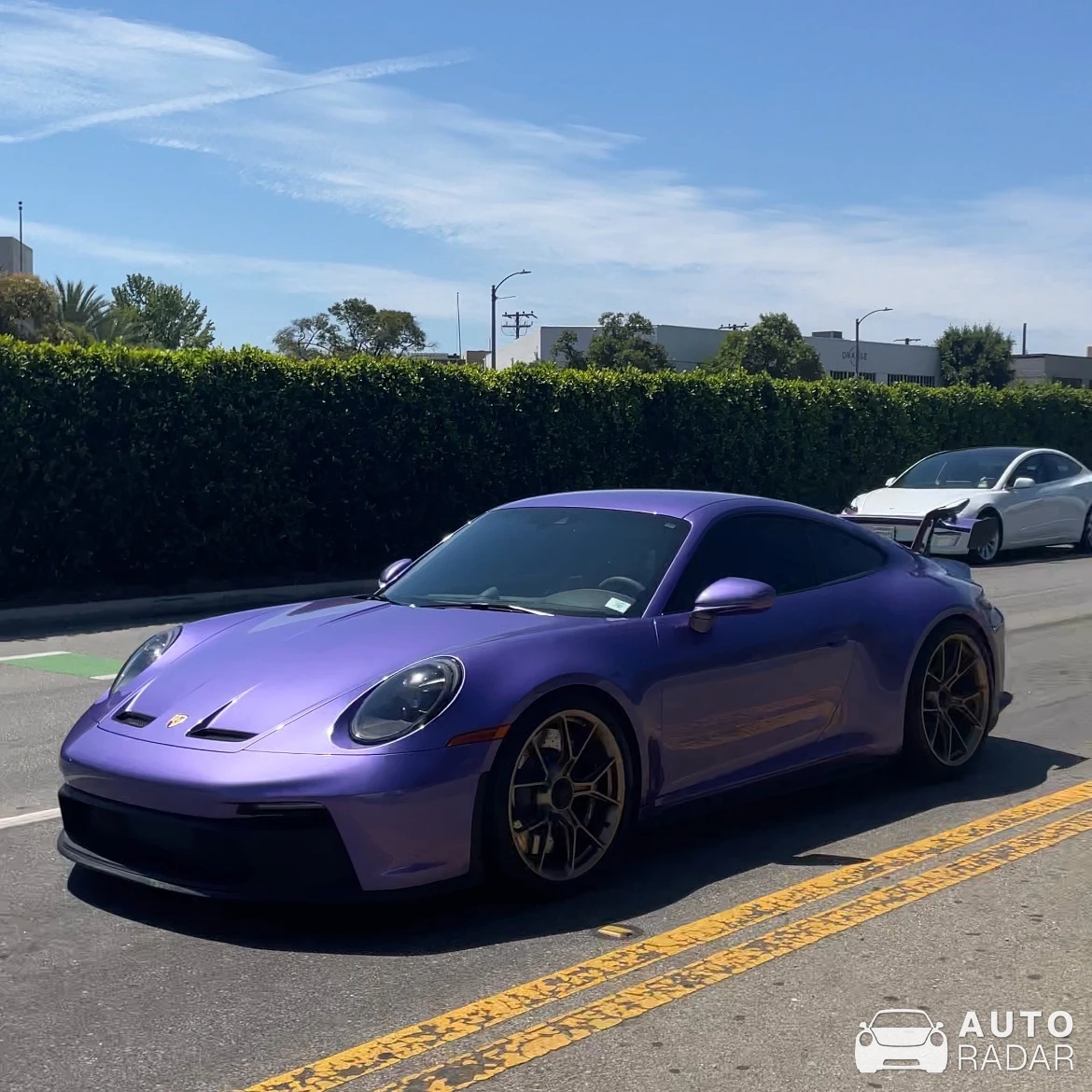 Porsche 992 GT3 spotted in Los Angeles, USA
