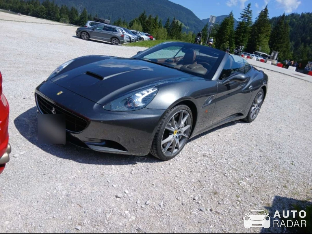 Ferrari California spotted in Kranjska Gora