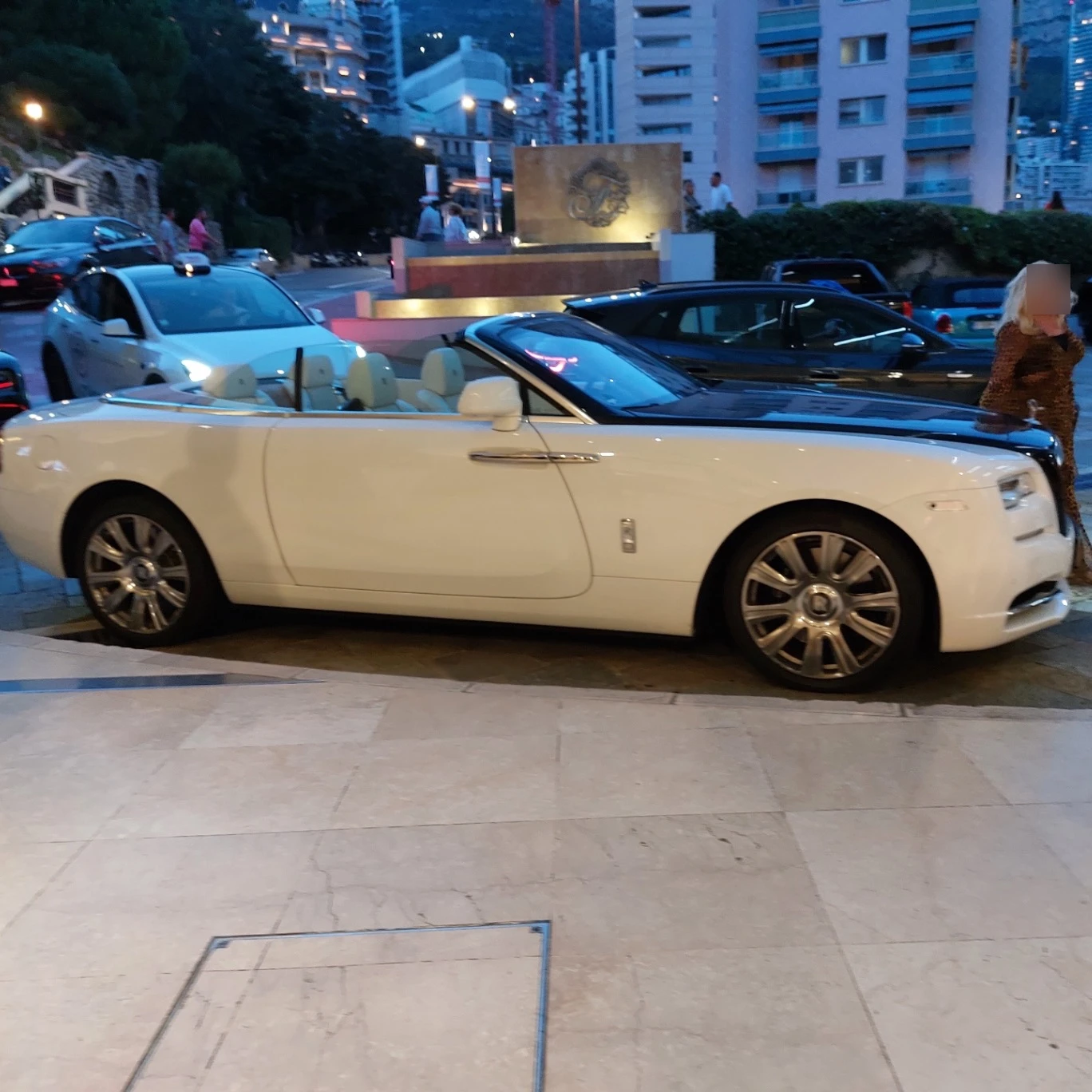 Rolls Royce Dawn spotted in , Monaco