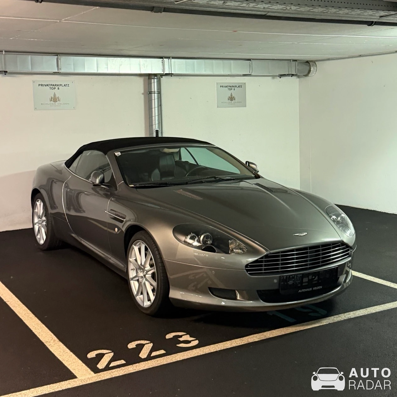 Aston Martin DB9 Volante spotted in Velden am Wörther See