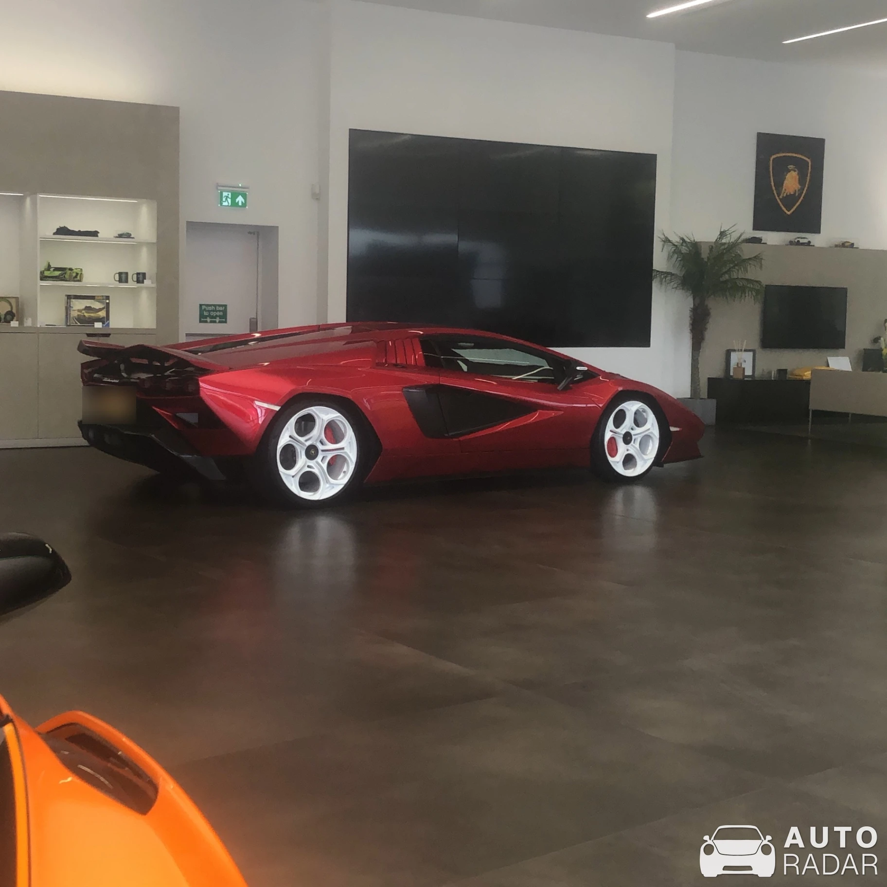 Lamborghini Countach LPI 800-4 spotted in Newcraighall, United Kingdom