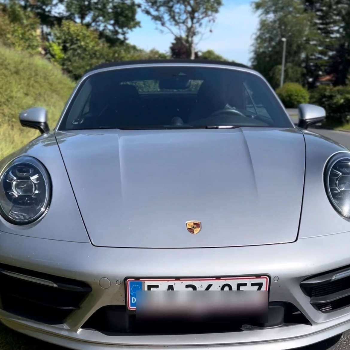 Porsche 992 Carrera 4S Cabriolet MkI spotted in Silkeborg, Denmark