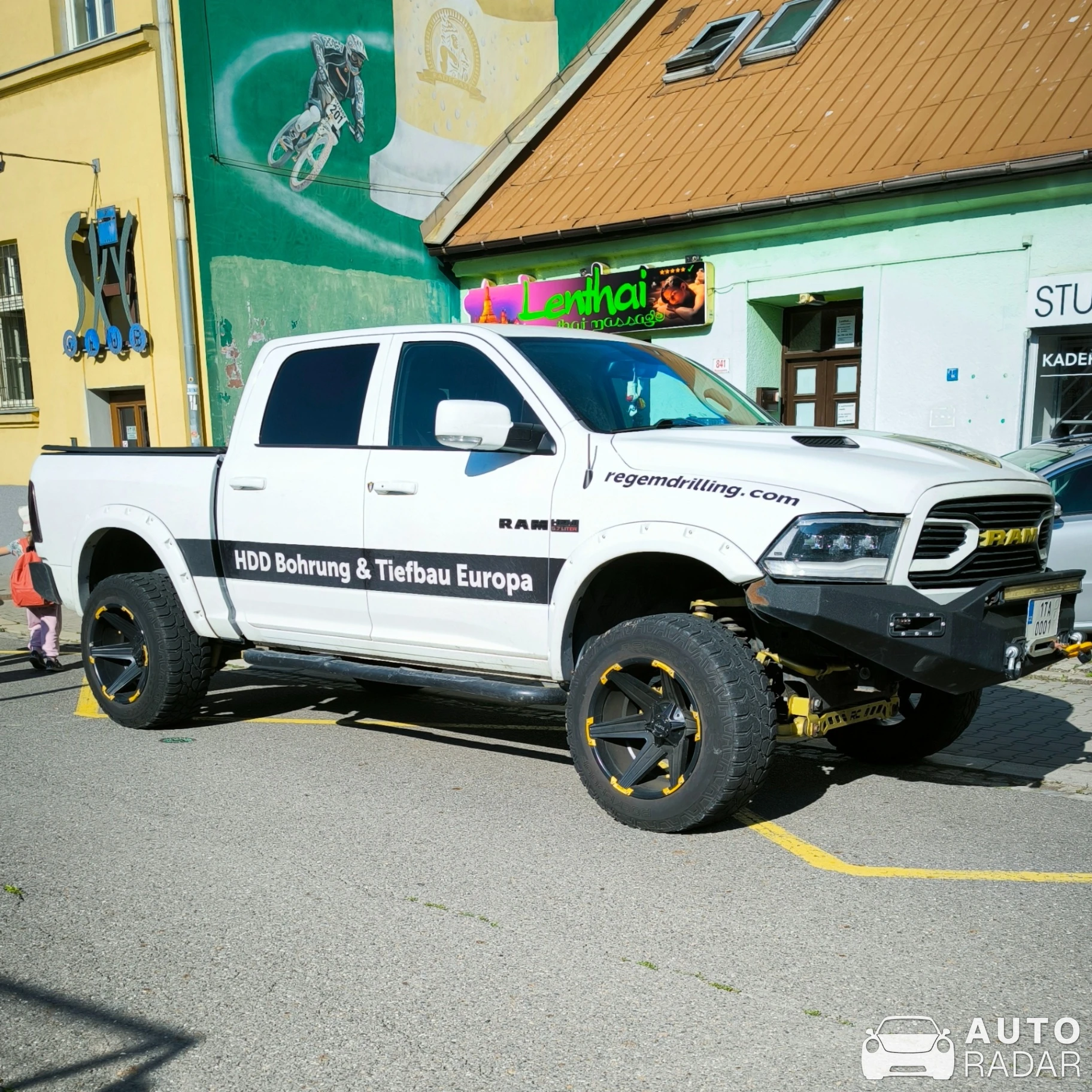 Dodge RAM spotted in Moravská Ostrava a Přívoz, Czechia