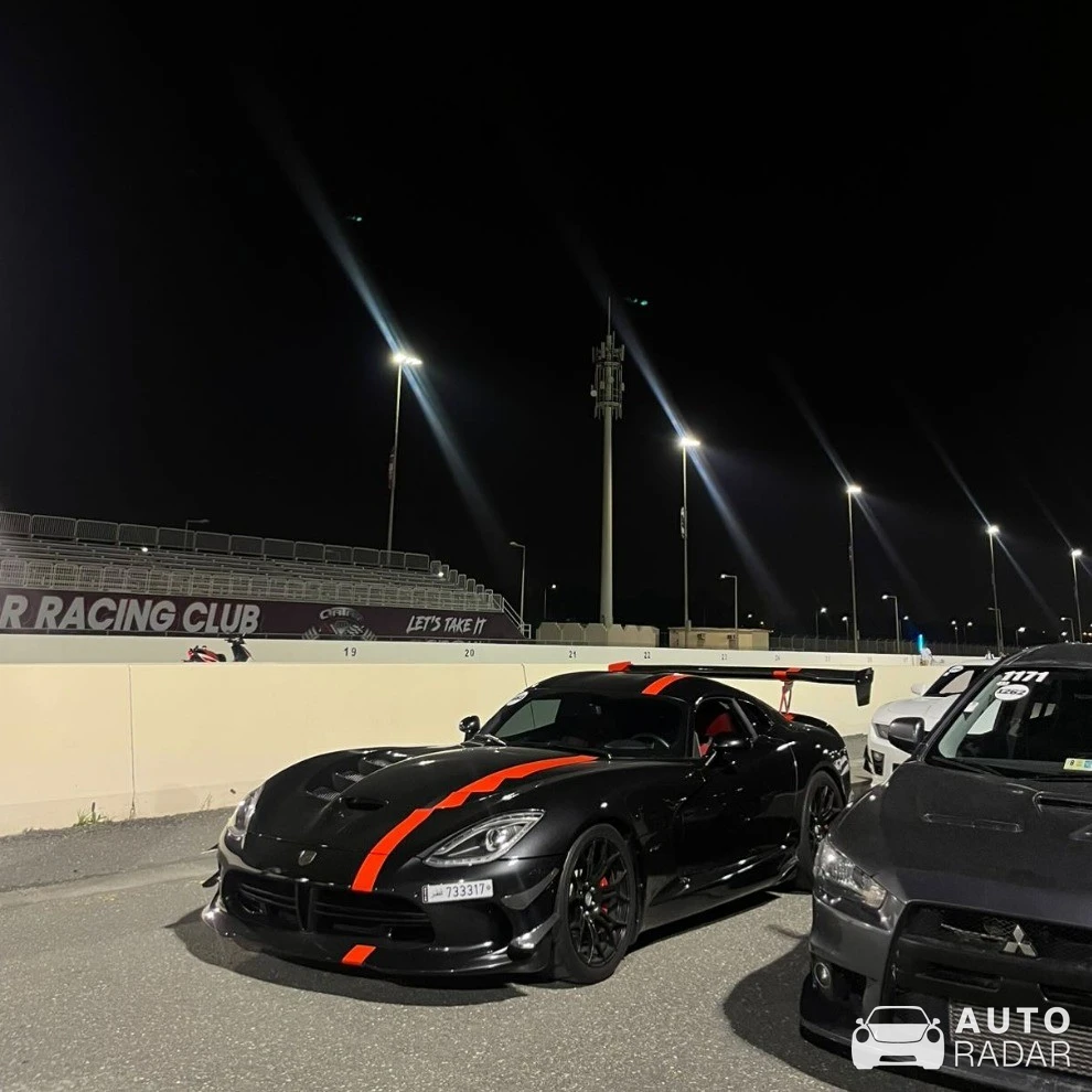 Dodge Viper ACR spotted in Doha, Qatar