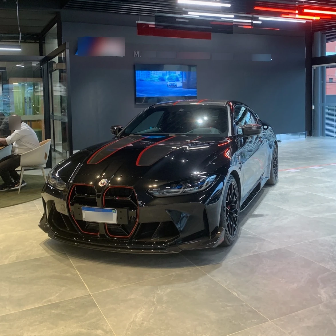 BMW M4 G82 CSL spotted in Ribeirão Preto, Brasil