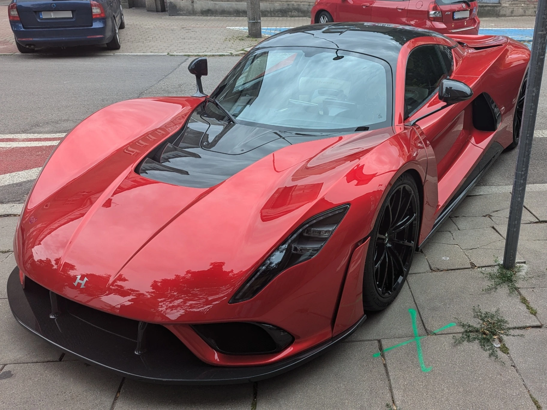 Hennessey Venom F5 spotted in Warszawa, Poland