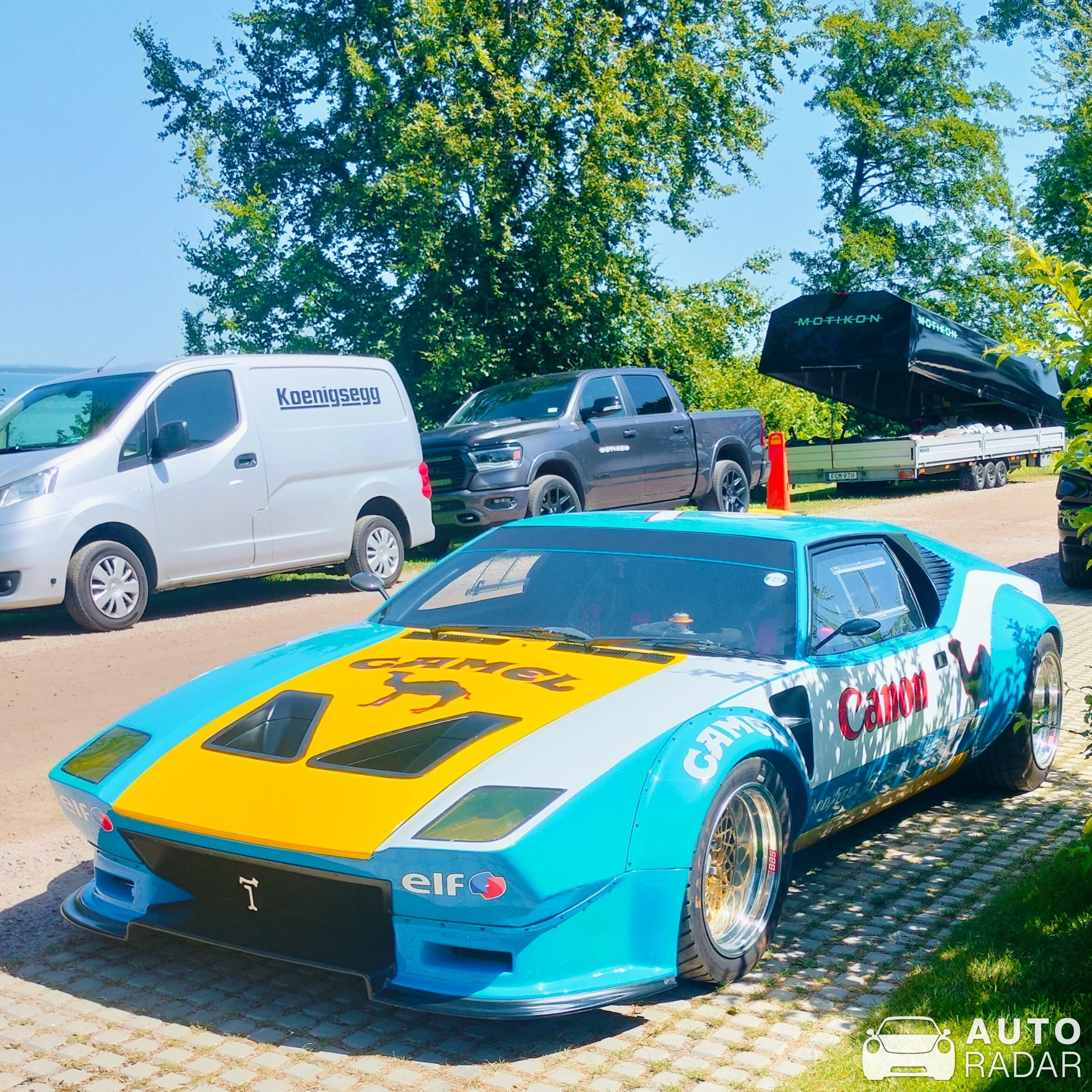 De Tomaso Pantera GT/4 spotted in Båstad