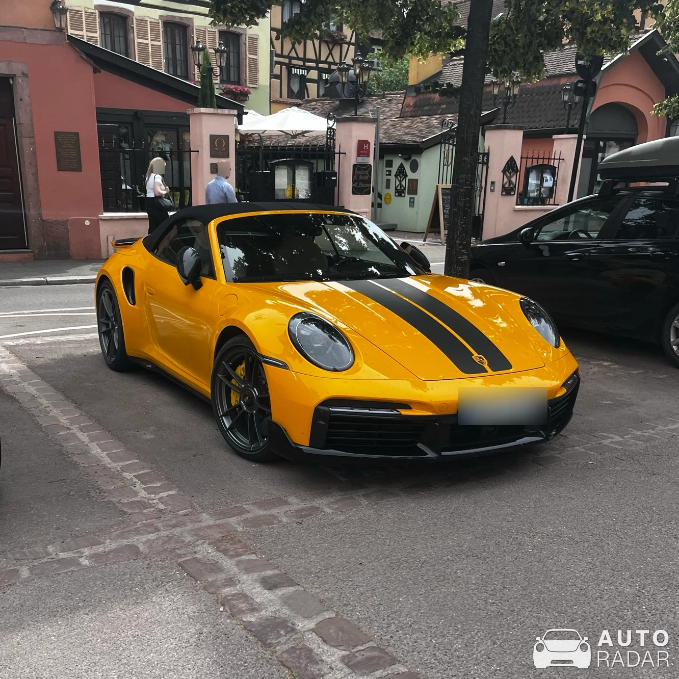 Porsche 992 Turbo S Cabriolet MkI spotted in Colmar