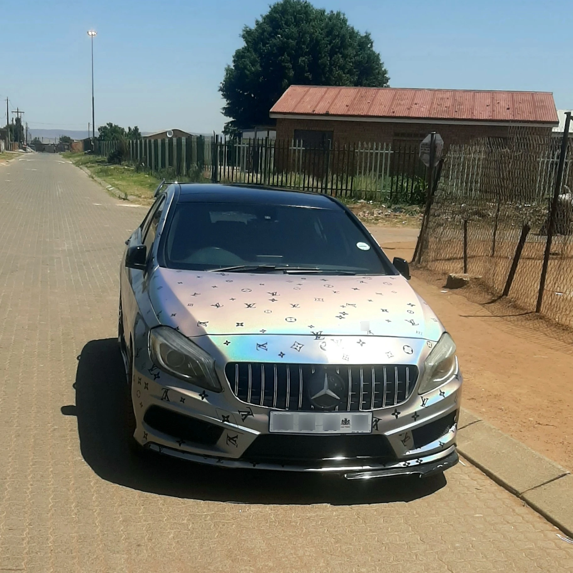 Mercedes A45 AMG spotted in Brakpan, South Africa
