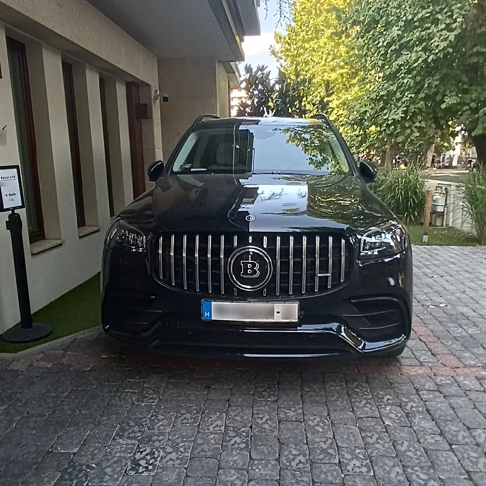 Mercedes-AMG Brabus GLS 63 X167 spotted in Siófok, Hungary