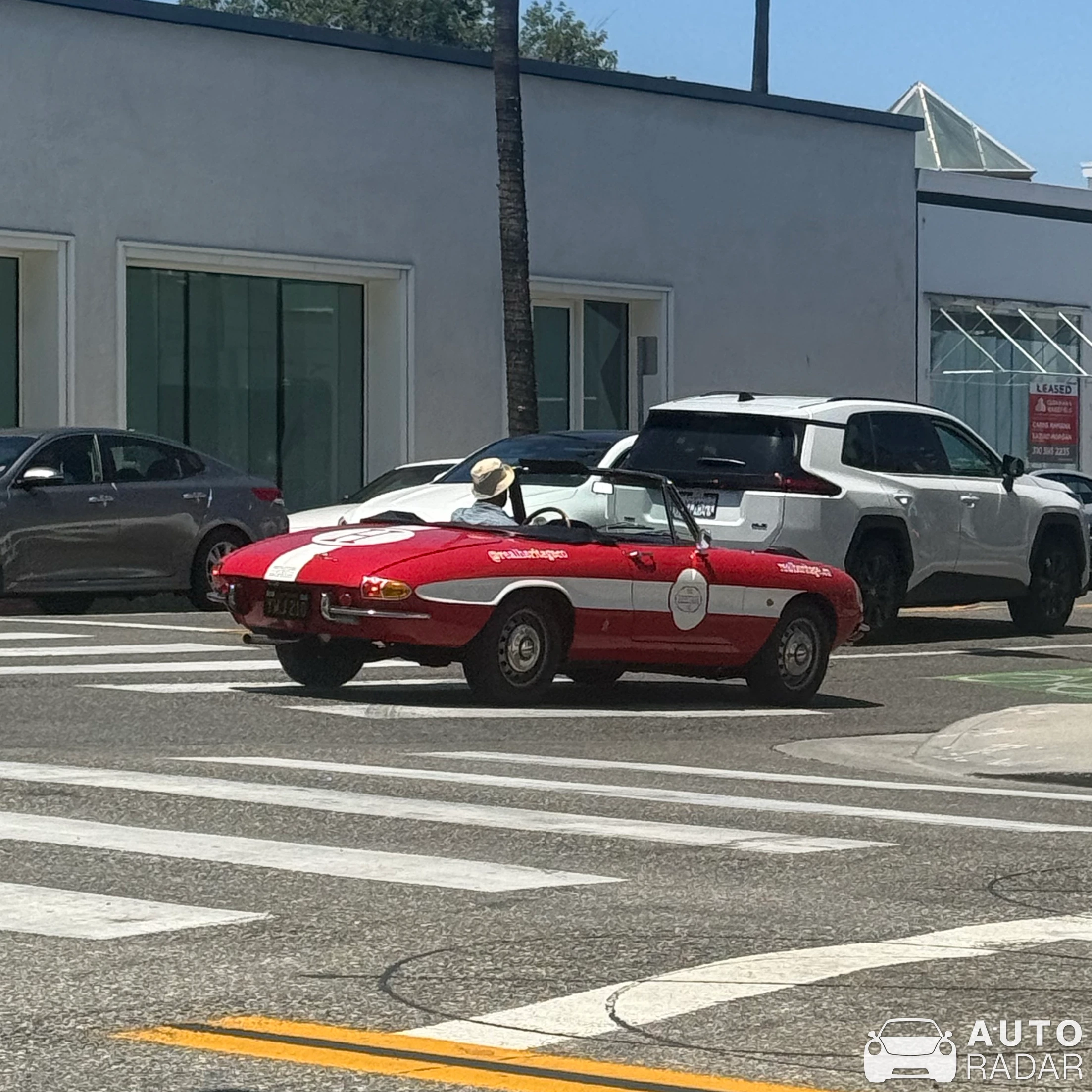 Alfa Romeo Spider 1600 Duetto spotted in Beverly Hills