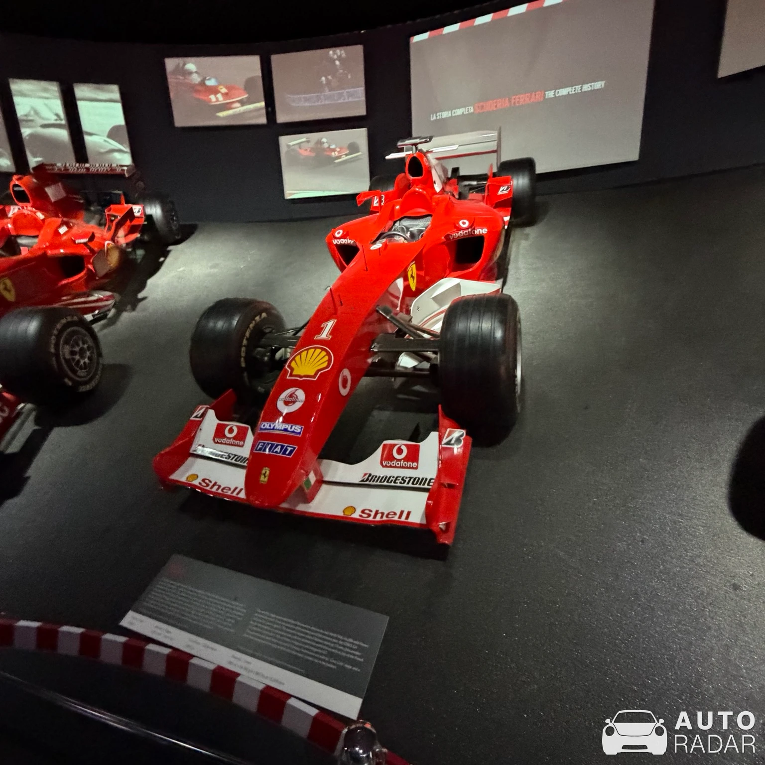 Ferrari F2002 spotted in Maranello