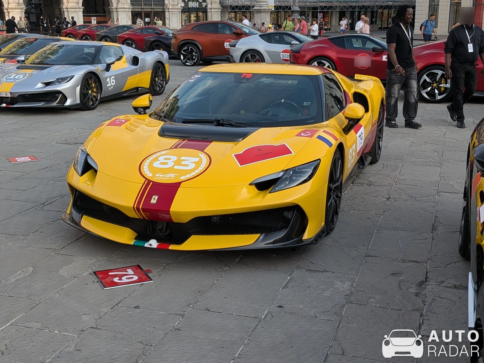 Ferrari 296 Speciale Piloti spotted in Trieste