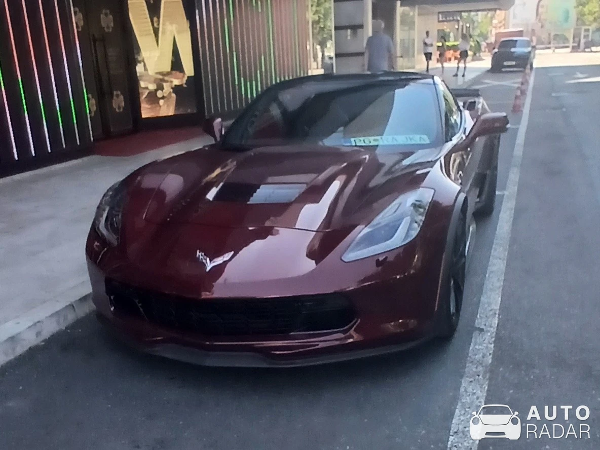 Chevrolet Corvette C7 Stingray spotted in Banja Luka
