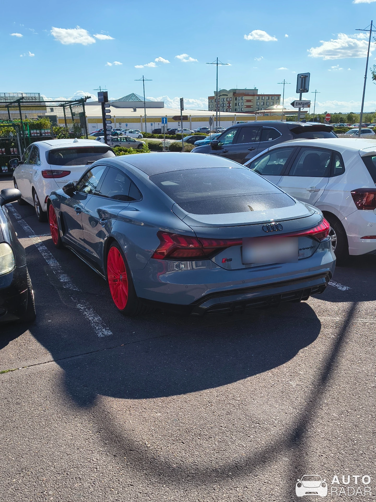 Audi RS E-Tron GT spotted in Chvalovice