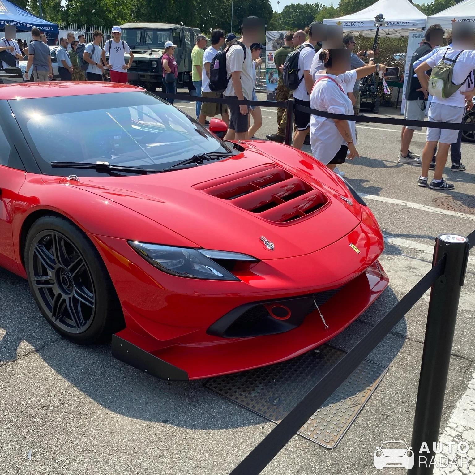 Ferrari 296 GT3 spotted in Monza