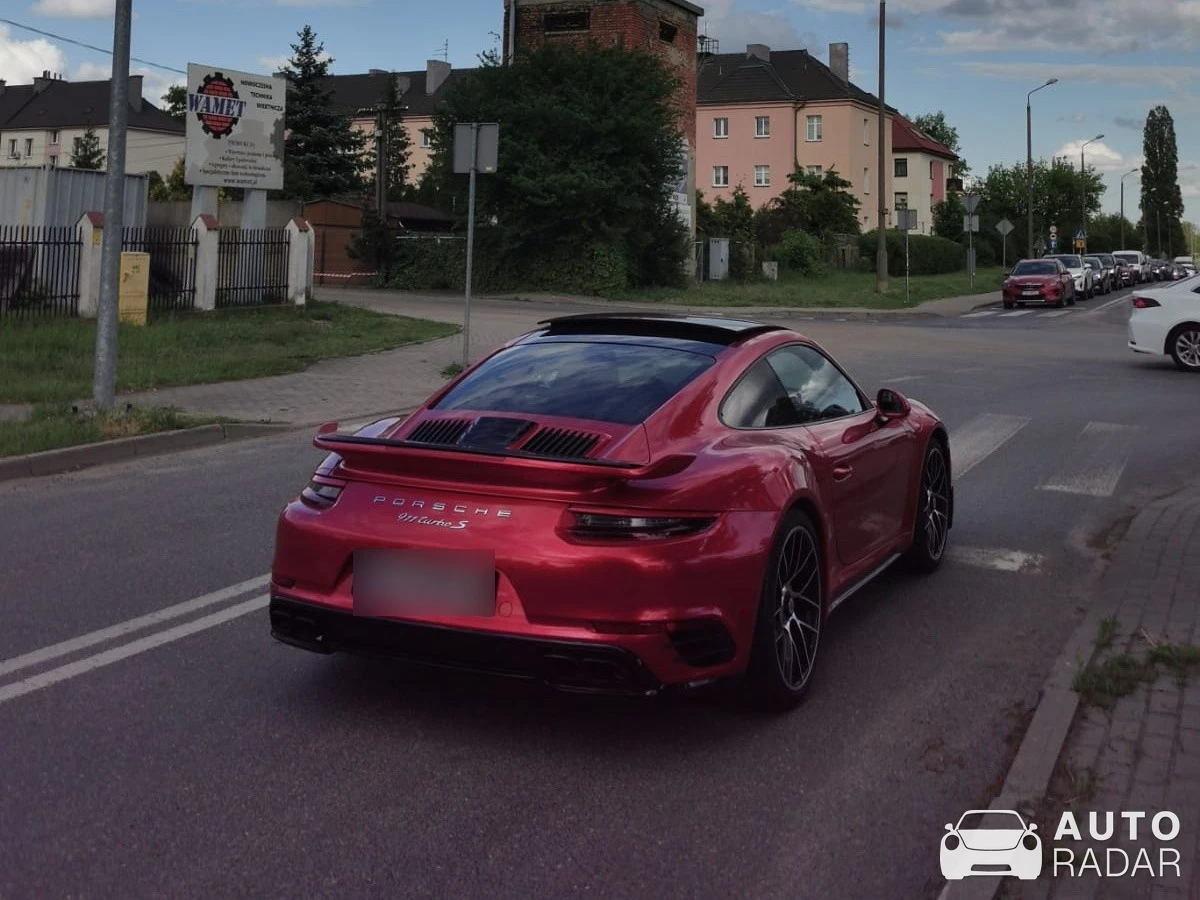 Porsche 991 Turbo S MkII spotted in Płock