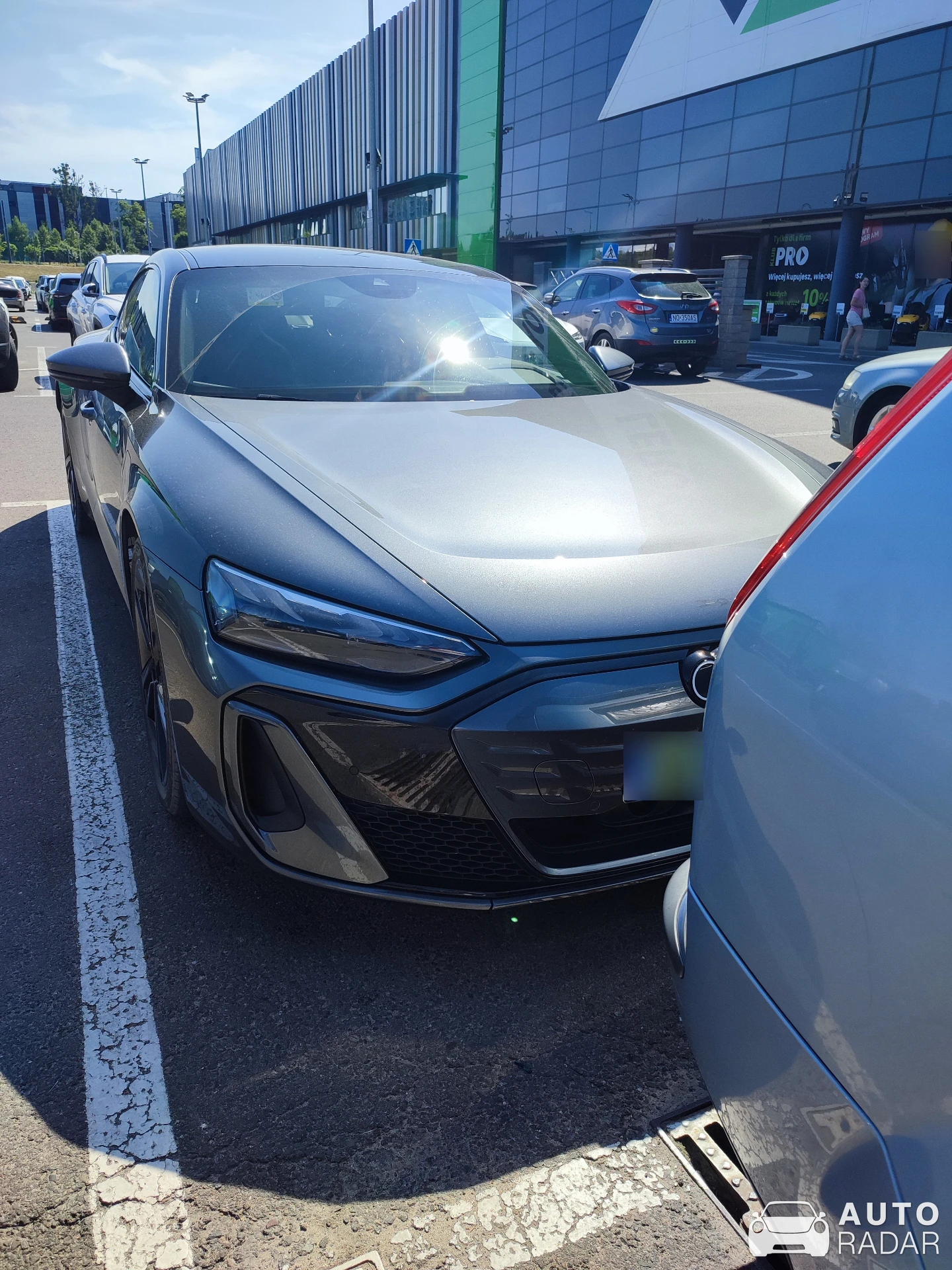 Audi E-Tron spotted in Olsztyn