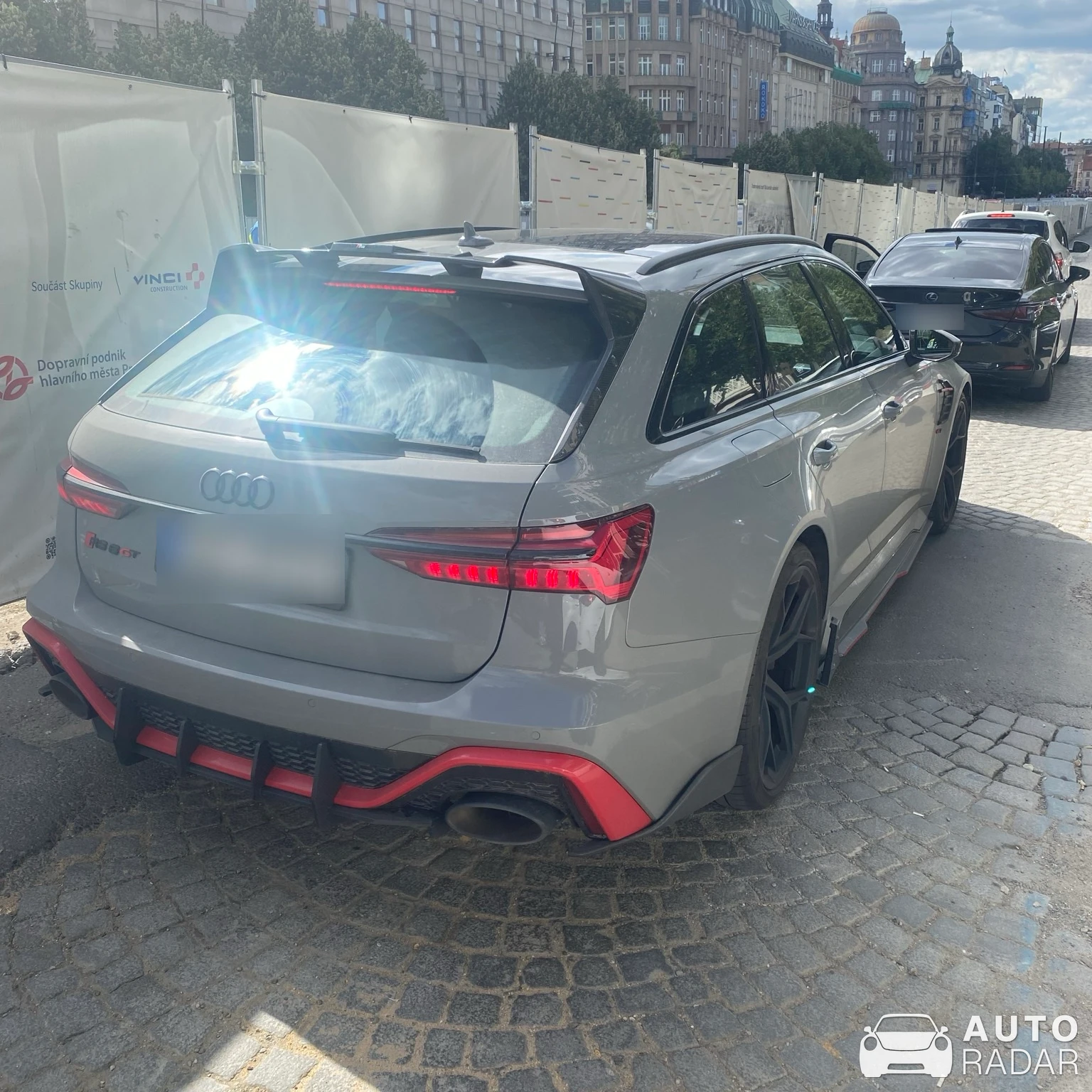 Audi RS6 GT Avant C8 spotted in Prague 1