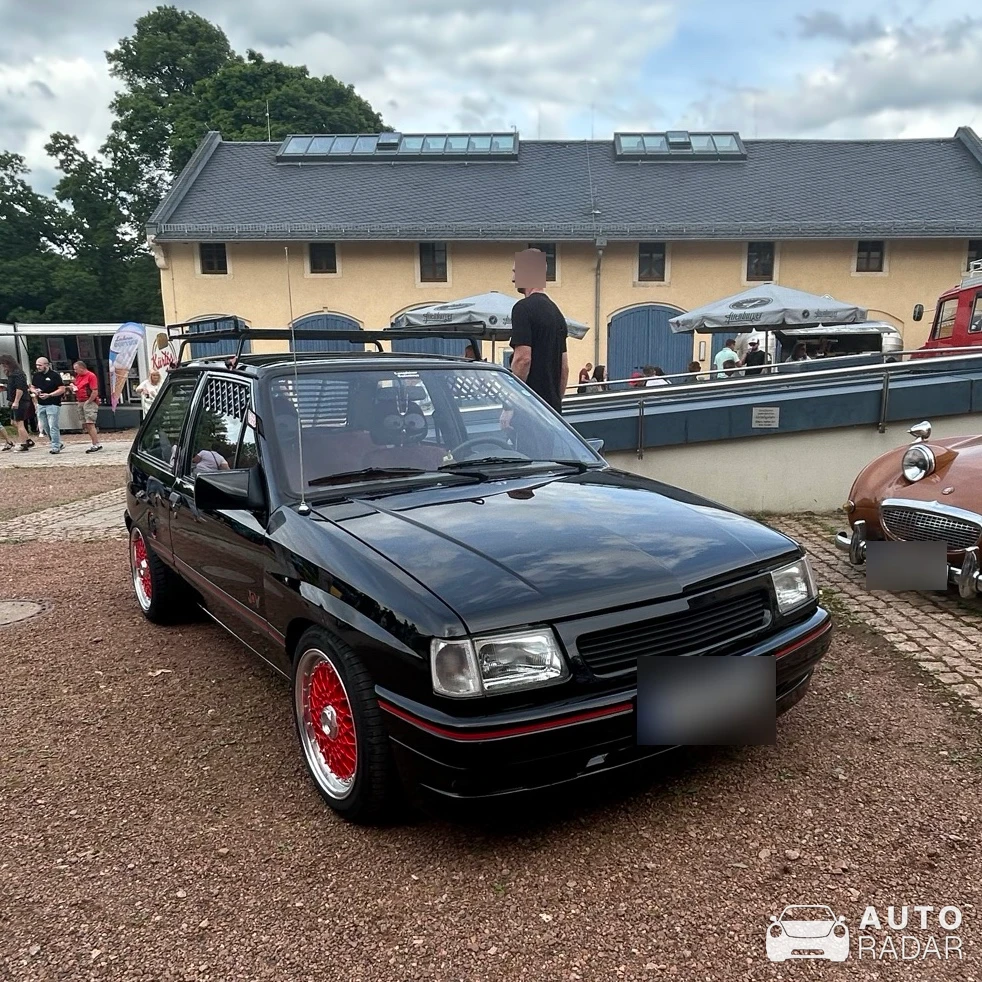 Opel Corsa spotted in Lichtenstein/Sachsen