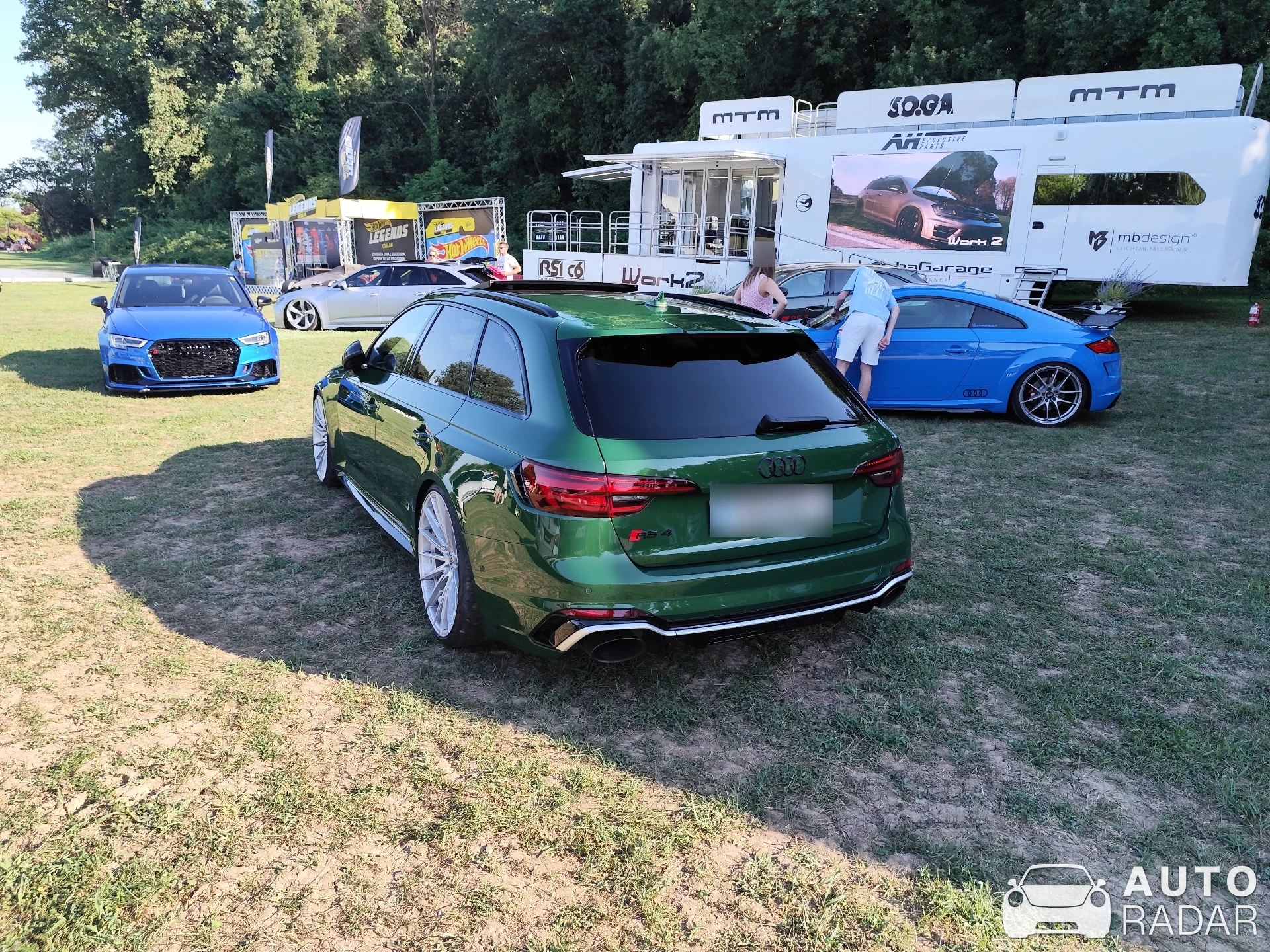 Audi RS4 Avant B9 spotted in Monzambano