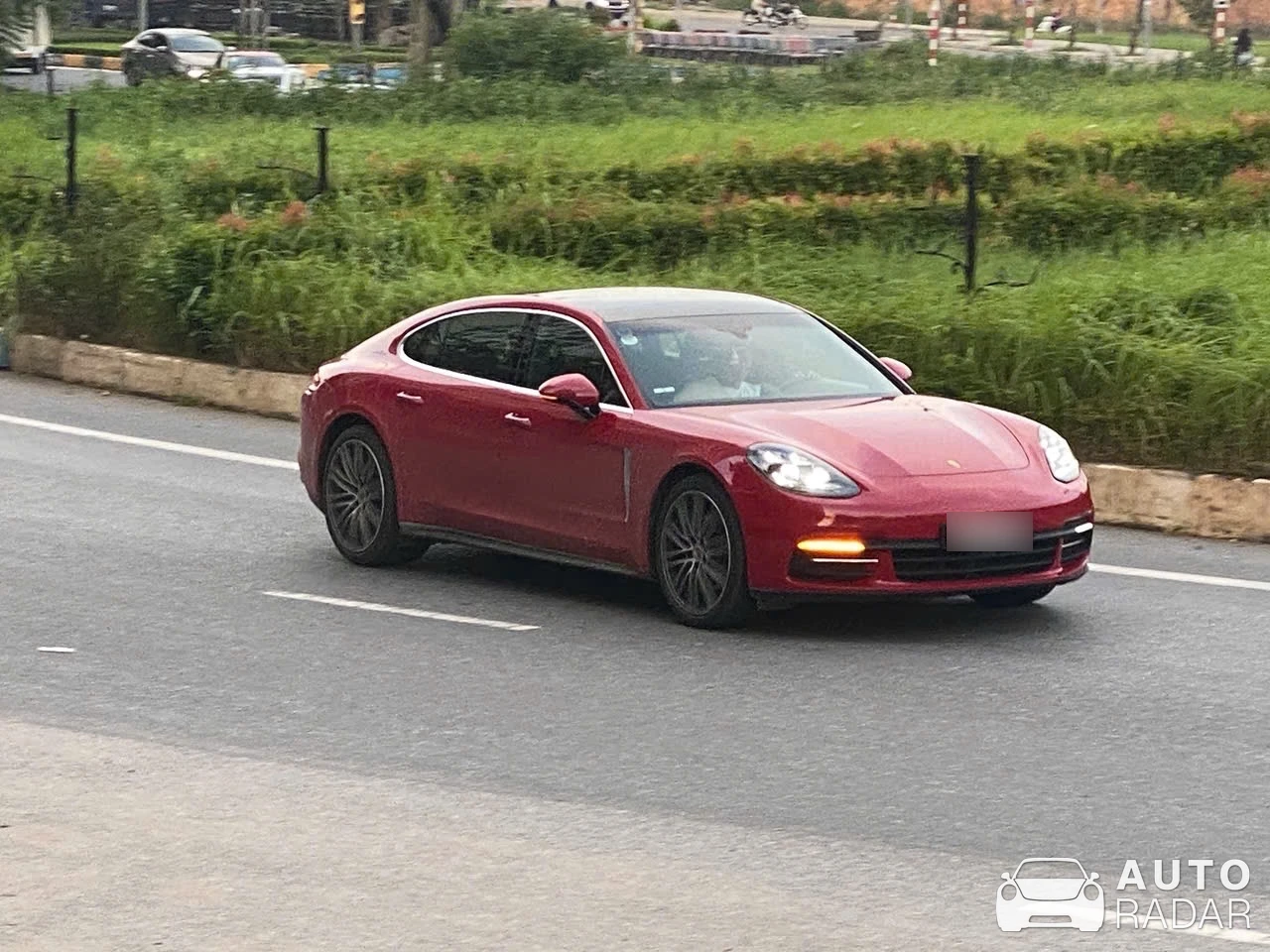 Porsche 971 Panamera 4 spotted in Vĩnh Phúc