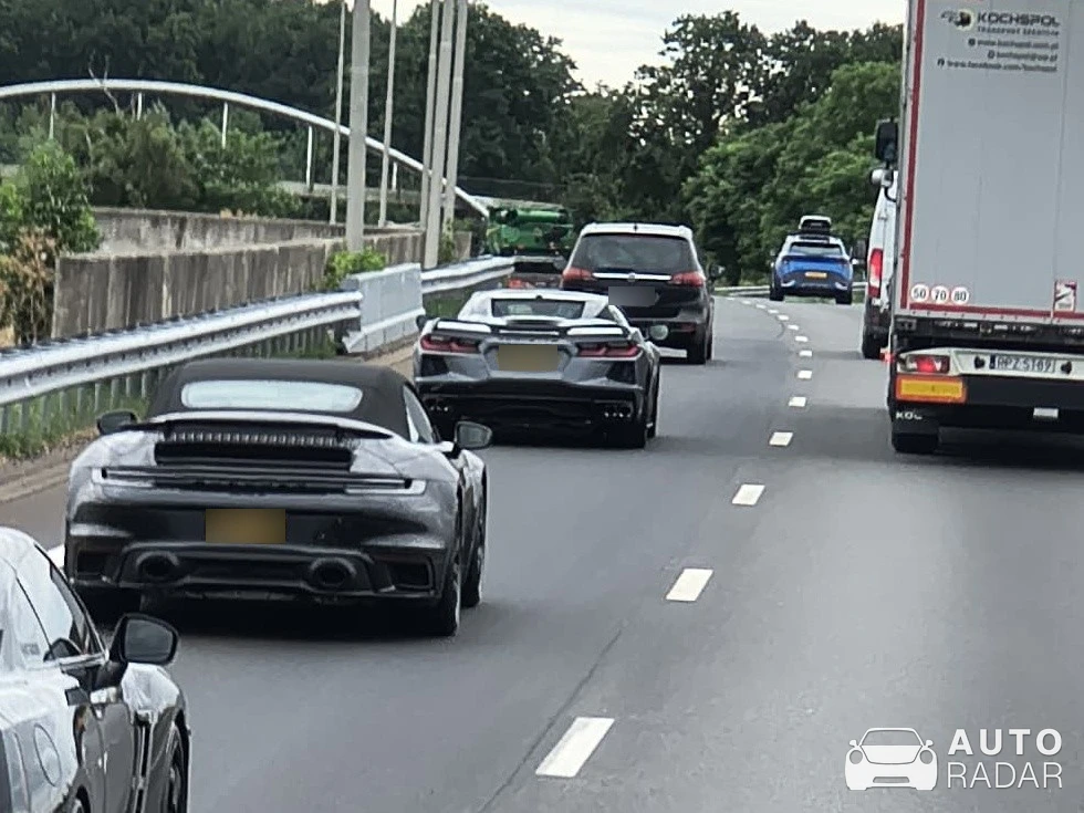 Chevrolet Corvette C8 Stingray spotted in Heerde
