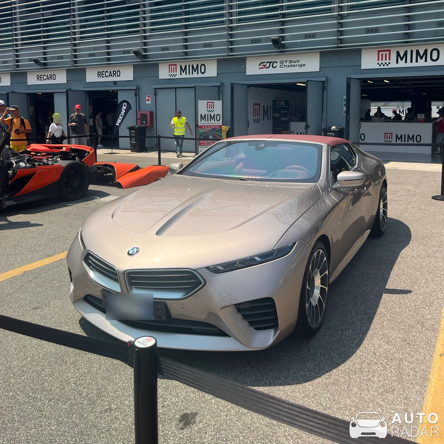 BMW Skytop spotted in Monza