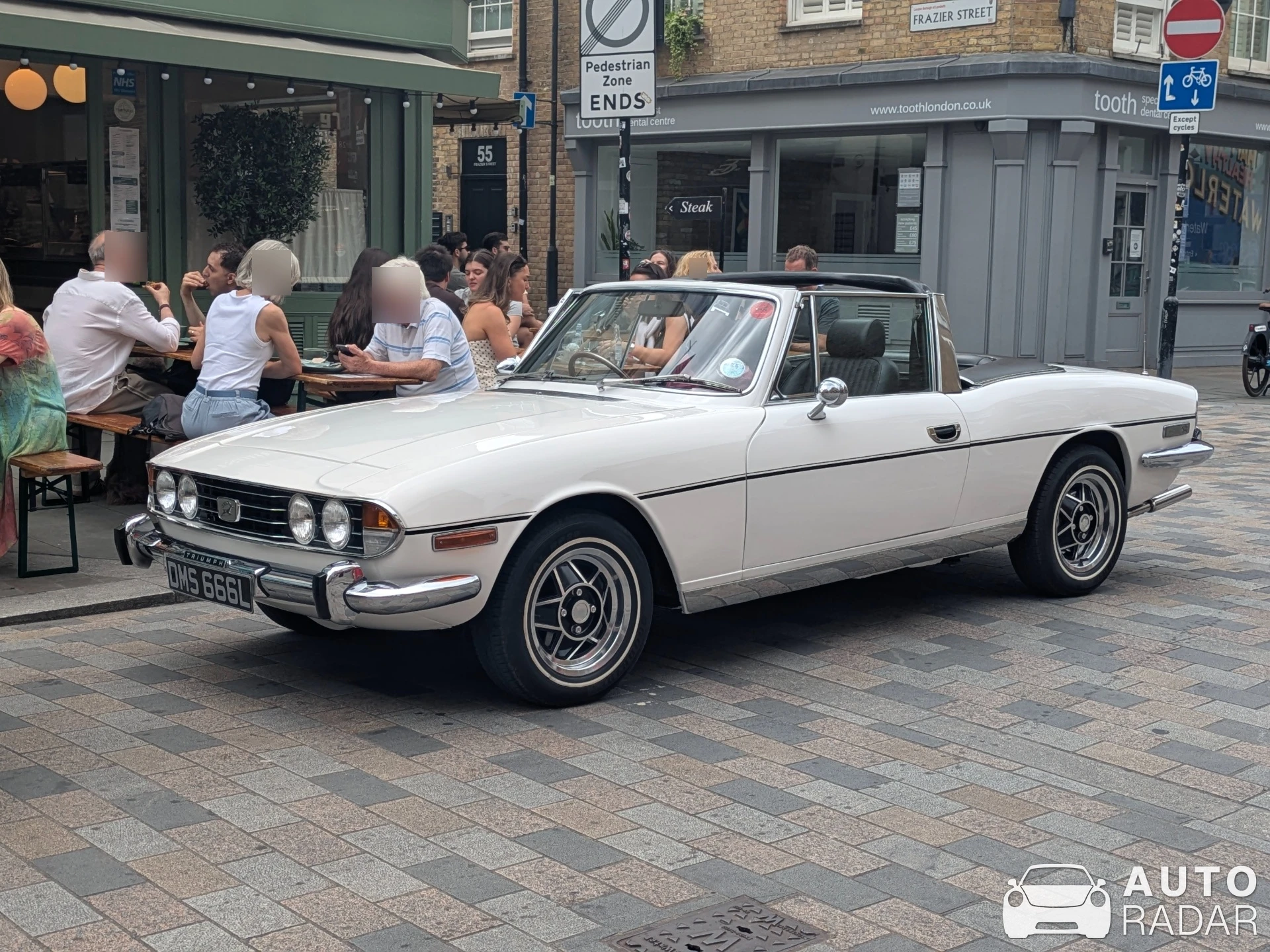 Triumph Stag spotted in London